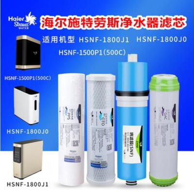 海尔施特劳斯净水器滤芯适用HSNF-1800J1 J21800J0 1500P1(500C)