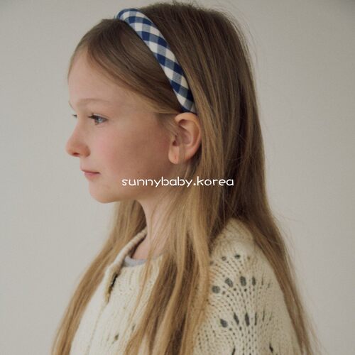 SOYE韩国进口童装代购26春女童中小童格纹纯色碎花百搭发箍发饰