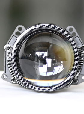 X80 3寸双光透镜汽车LED大灯BI Led鱼眼灯强光透镜H4 H7大功率80W