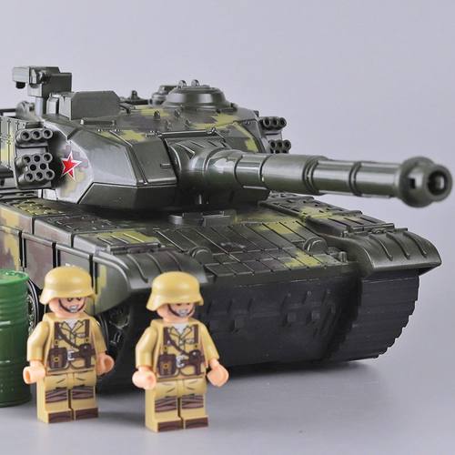 军事装甲车大号惯性坦克车模型儿童手推玩具车男孩越野车模型礼物