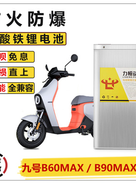 9号BMAX60/BMAX90锂电池直上磷酸铁锂电池增程动力改装电池52V56V