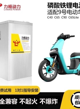 9号电动车锂电池新c90改装磷酸铁锂电池48V52v电瓶新国标增程动力