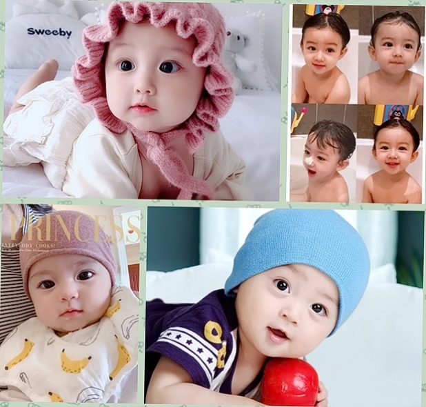 宝宝画报墙贴备孕幼儿婴儿儿童娃娃小孩画像卧室大眼萌娃海报贴画
