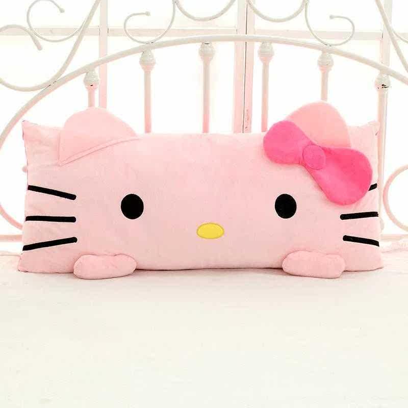 凯蒂猫抱枕可拆洗枕头KT猫毛绒玩具KT猫沙发床头靠垫枕礼物大号在类目 居家布艺, 靠垫/抱枕中 - 来自Buy2taobao.com提供专业的淘宝代购服务