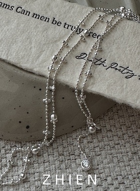 S925纯银仙女链可调节项链