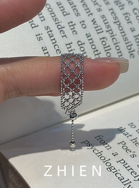 S925纯银女日韩潮流时尚百搭指环