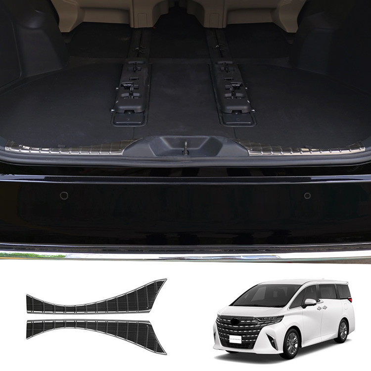 适用于23款丰田ALPHARD/VELLFIRE 40系后备箱后护板专用保护装饰