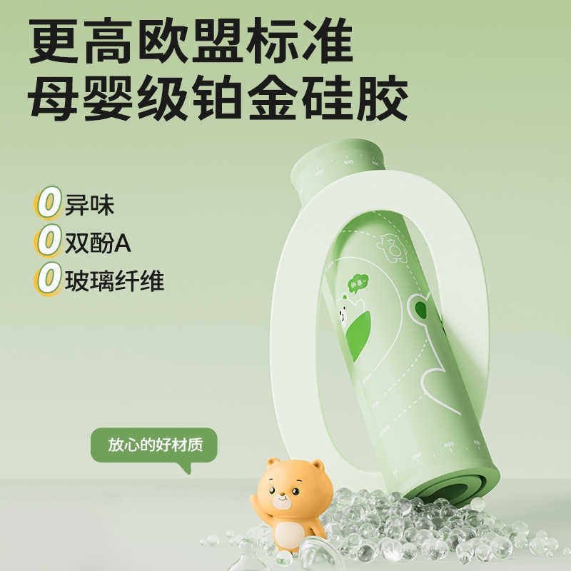 双枪抗菌硅胶垫加厚揉面垫食品级耐高温烘培家用面板擀面垫和面垫