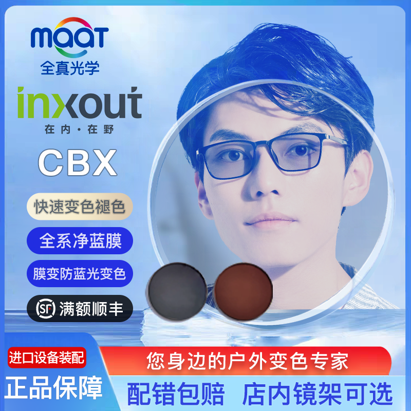 全真变色镜片