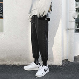 9221-P45港风牛仔裤男春夏长裤水洗潮流休闲直筒裤青年裤子浅蓝，男装牛仔裤，电商A080