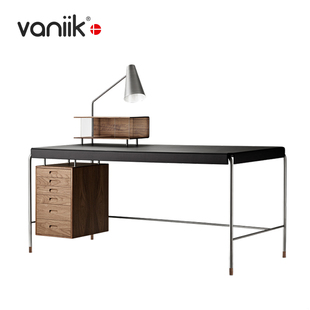 vaniik AJ52 Arne Jacobsen书桌写字台 北欧艺术设计小户型样板间