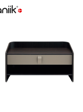 vaniik/意式设计皮革储物柜Gentleman Complementi床头抽屉柜