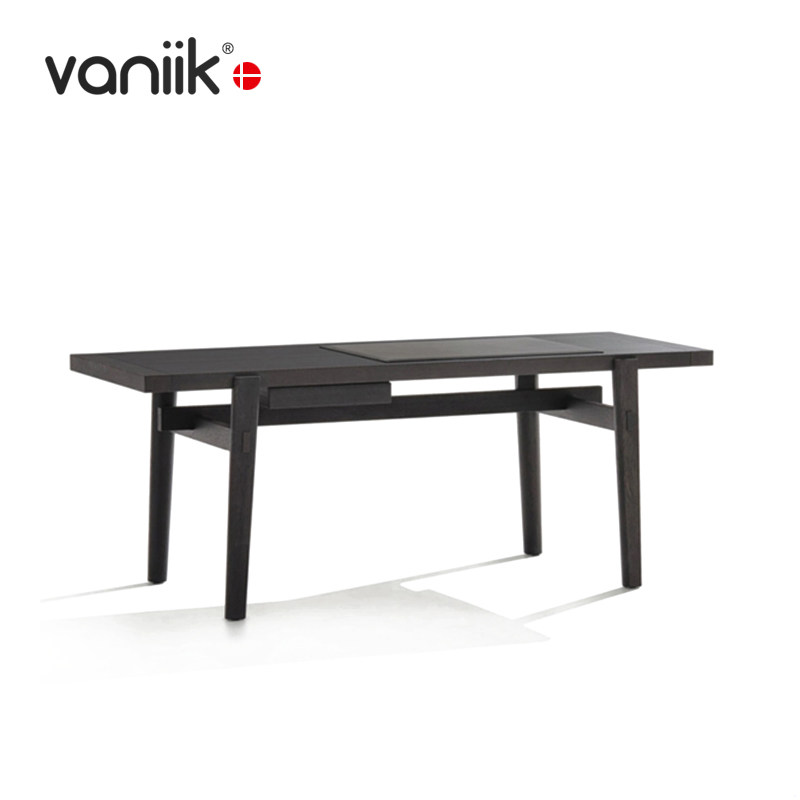 vaniik/意式极简客厅玄关台边桌梳妆台Home Hotel书房实木写字桌