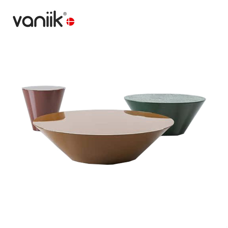 vaniik/北欧艺术设计客厅餐厅休闲咖啡桌茶几 Pond 组合边几角几