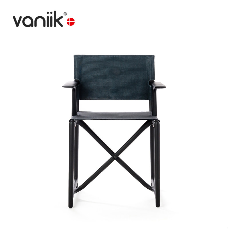 vaniik/意式极简设计大平层庭院阳台休息折叠椅 Stanley 户外家具