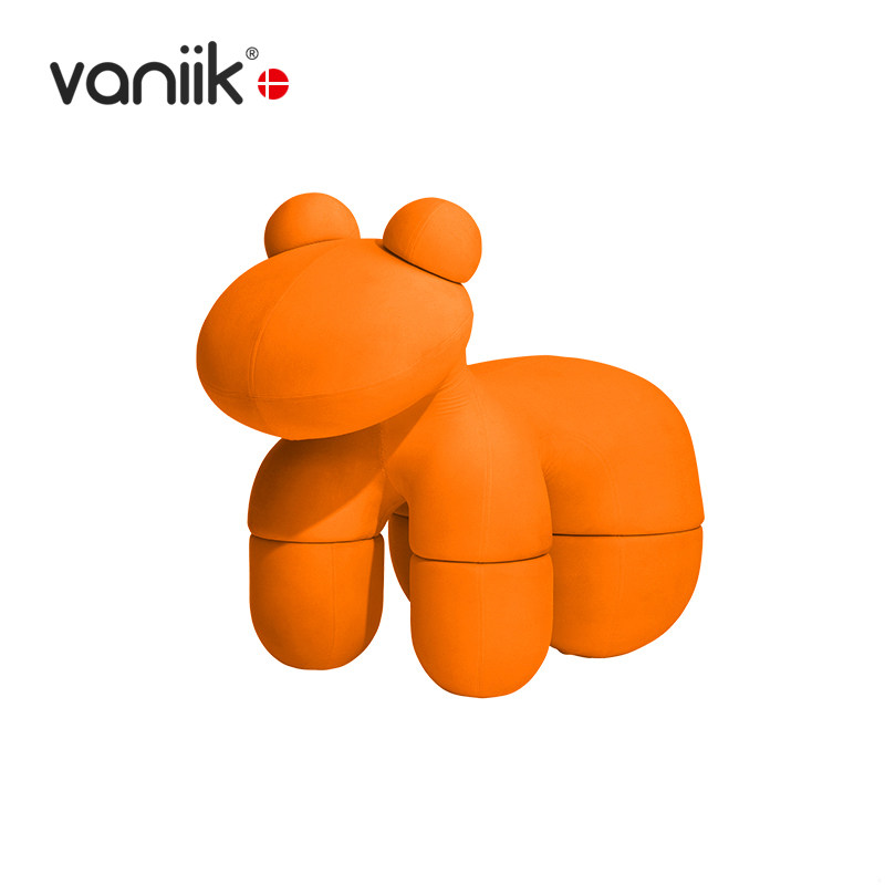 vaniik/北欧艺术设计儿童休息区小马沙发椅 Pony 儿童座椅休闲