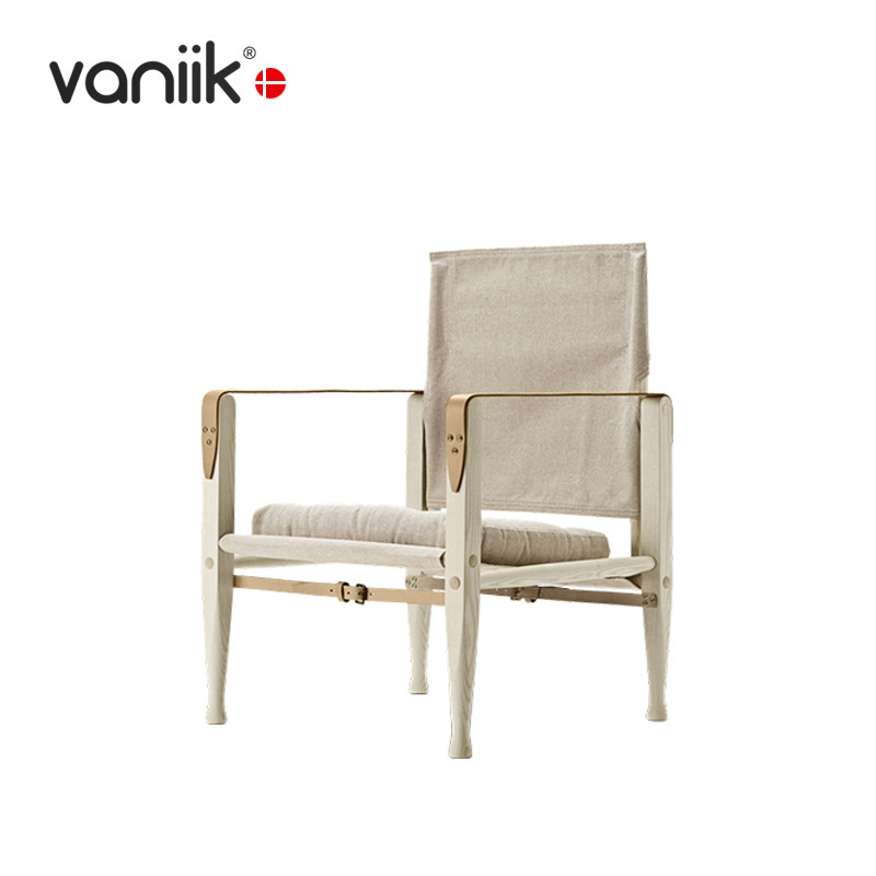 vaniik/意式极简丹麦设计实木休闲 KK47000 Kaare Klint 狩猎椅