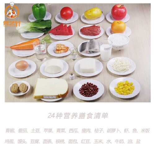 食物交换份膳食模型食艺轩金字塔