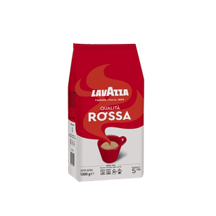 拉瓦萨Lavazza意式轻中烘罗萨红咖啡豆1kg原装进口阿拉比卡拼配豆