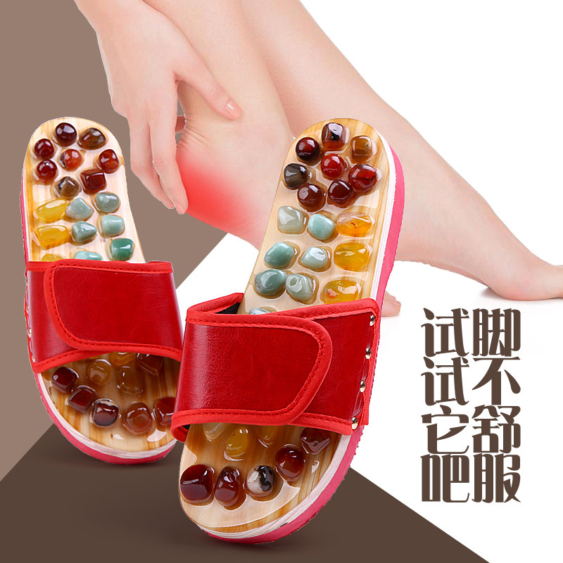 Pebble Foot acupoint massage Foot health preservation massage slipper lovers Home indoor sandalsin the Home Fabric , Home slippers/Mules/Cotton mop/Home shoes  category - from Buy2taobao.com to provide professional Taobao agent buy service