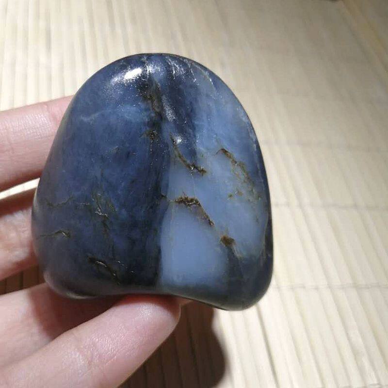 新疆和田玉青花籽料籽玉原籽独籽