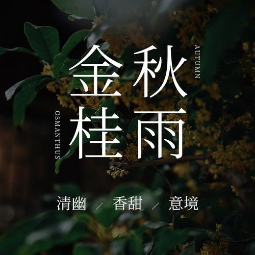 「桂花时节」香薰精油扩香石精油金桂桂花乌龙云南丹桂香薰蜡烛