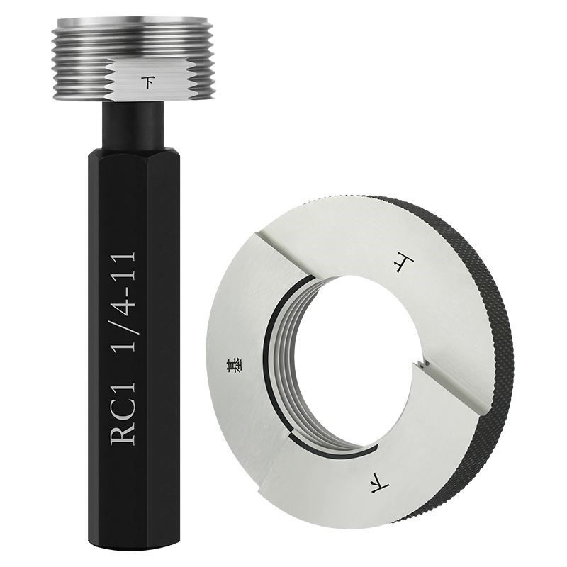 RC螺纹塞规/R螺纹环规/锥管螺纹规/R1/8-R2通止规量规内径检具