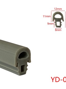 T型红色异形硅橡胶密封条耐高温烘箱烤炉烤箱门封条蘑菇头硅胶条