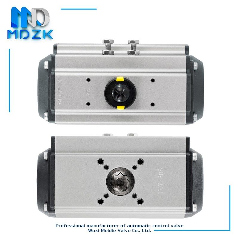 MDZK-AT气动执行器,蝶阀球阀气动头  AT52AT63AT83