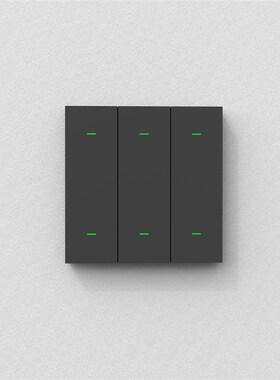 已接入米家智能开关无线控制双控单零火通用四开场景情景语音面板