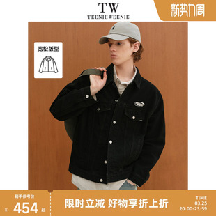 时尚 新款 学院潮流字母翻领上衣 外套2025春季 TeenieWeenie小熊男装