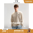 宽松潮流休闲上衣男士 圆领卫衣春季 简约时尚 TeenieWeenie小熊男装