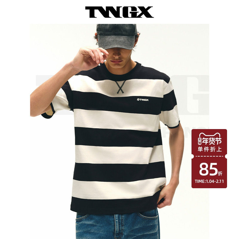 Teenie Weenie小熊男装美式运动风肌理感纯棉质感舒适短