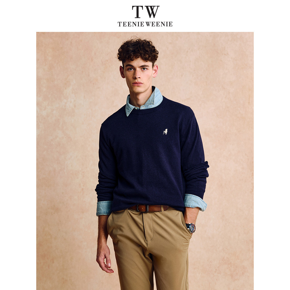 Teenie Weenie小熊男装日常休闲骨感舒适保暖易打理柔软