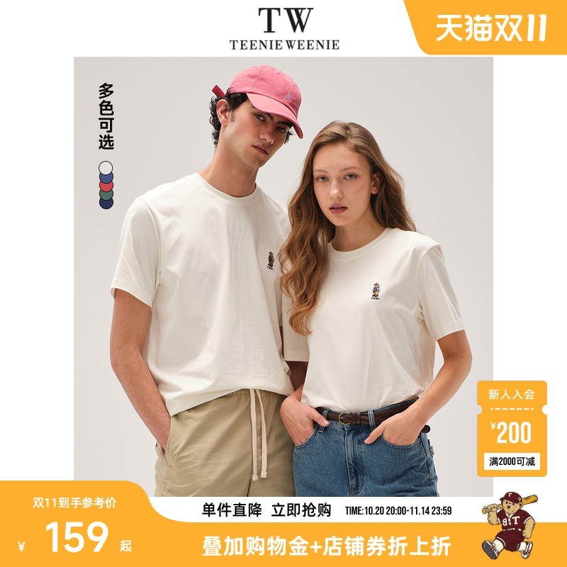 短袖T恤TeenieWeenie小熊男装