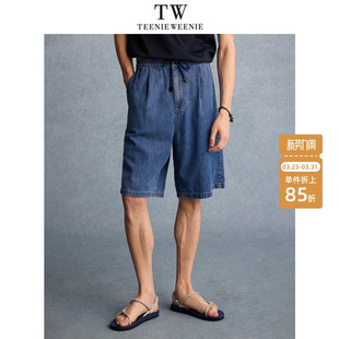 牛仔裤 清凉质感宽松日常2025新款 夏季 TeenieWeenie小熊男装