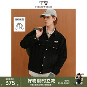 时尚 新款 学院潮流字母翻领上衣 外套2025春季 TeenieWeenie小熊男装