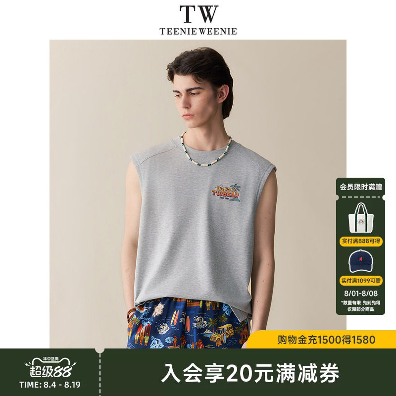 TeenieWeenie小熊男装无袖青年