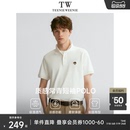 T恤通勤男 TeenieWeenie小熊男装 凉感POLO衫 夏季 休闲翻领宽松短袖