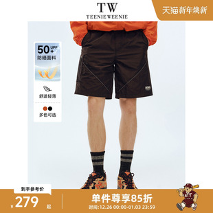 学院运动休闲五分裤 2025年春夏新款 防晒短裤 TeenieWeenie小熊男装