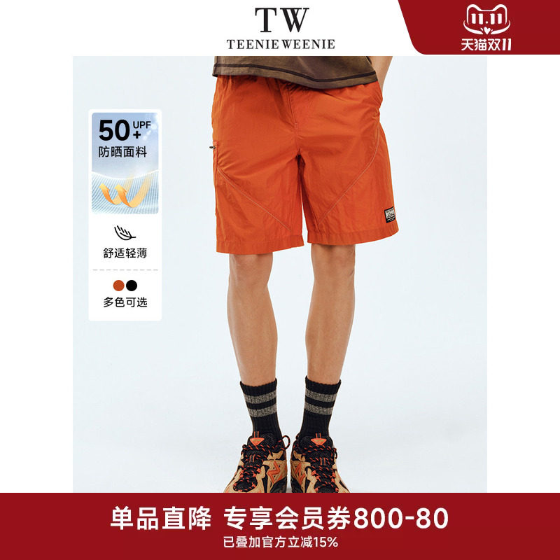 TeenieWeenie小熊男装短裤夏季新款潮流户外运动防晒工装裤