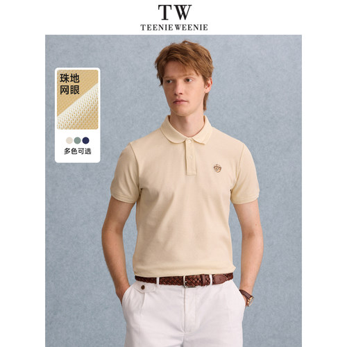 TeenieWeenie小熊男卡通POLO衫