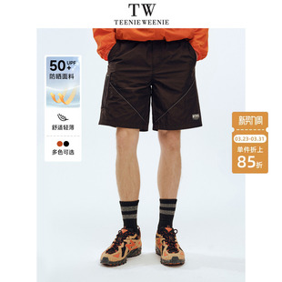 学院运动休闲五分裤 2025年春夏新款 防晒短裤 TeenieWeenie小熊男装