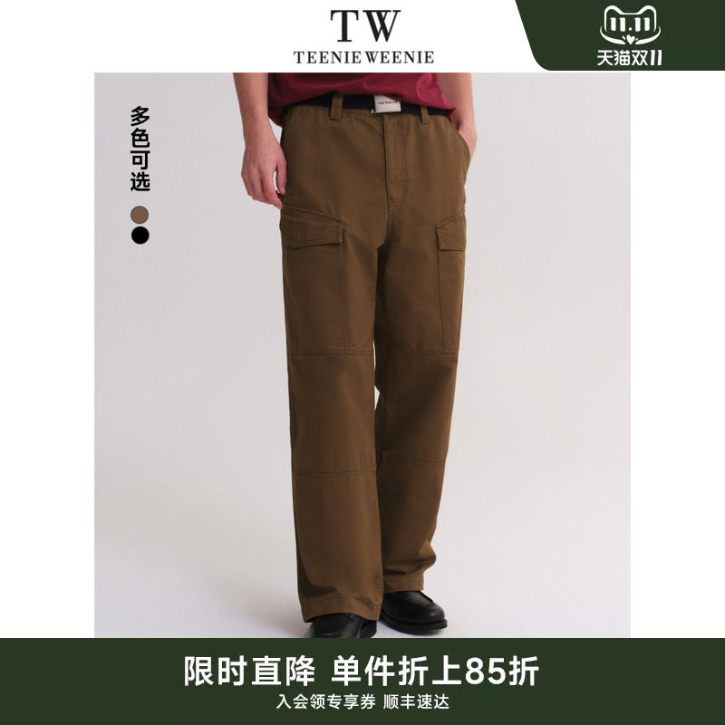 TeenieWeenie小熊男装牛仔裤春新款潮流宽松工装风休闲裤