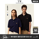 翻领休闲短袖 TeenieWeenie小熊男女同款 新款 凉感polo衫 t恤夏季