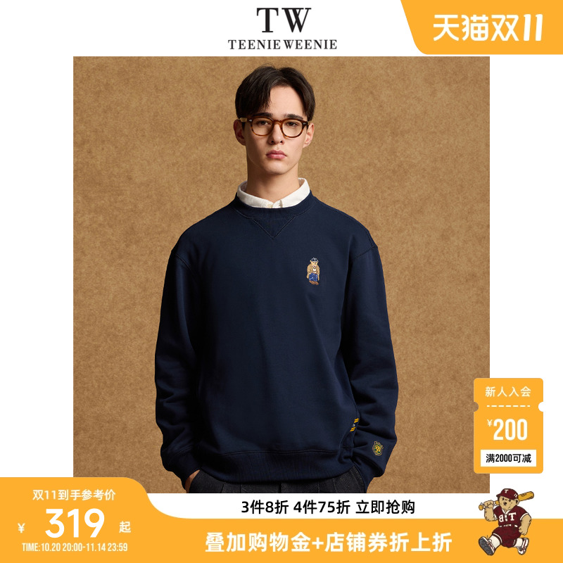 圆领卫衣TeenieWeenie小熊男装