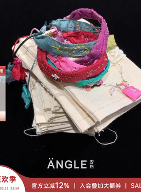 VALERIEDONATI手工刺绣丝绸手绳