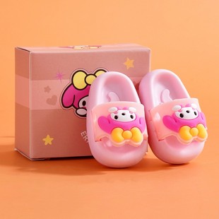 儿童美乐蒂超小橡皮擦可爱卡通melody拖鞋造型学生橡皮文具女孩子