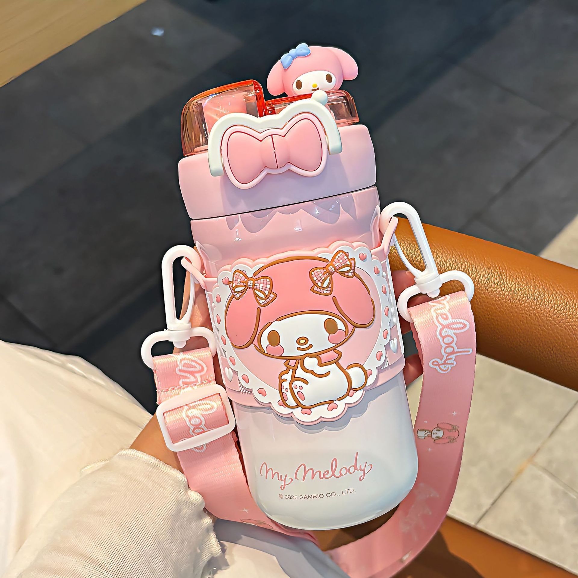 学生美乐蒂保温杯可爱450ml