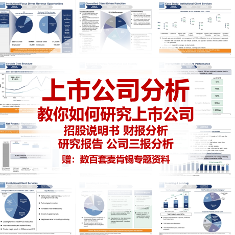 24公司基本面研究分析视频分析上市公司培训资料企业财报研报分析